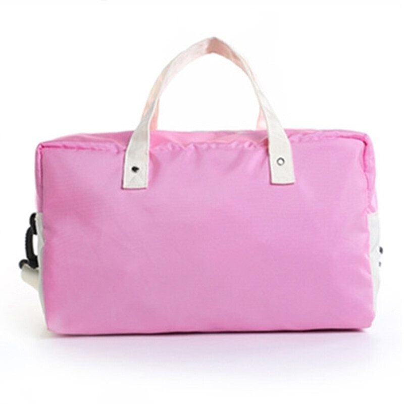 御目 防水包 男女款防水游泳包透明干濕分離包旅行包沙灘包泳衣收納包 粉紅色