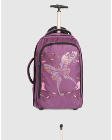 夢幻巴黎系列 牛津面料 女款登機箱包單拉桿旅行包 單拉桿包20寸 11200323